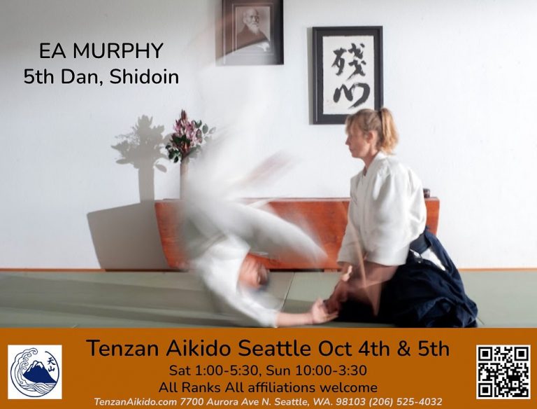 Tenzan Aikido's Seminar October 4th - 5th, 2025