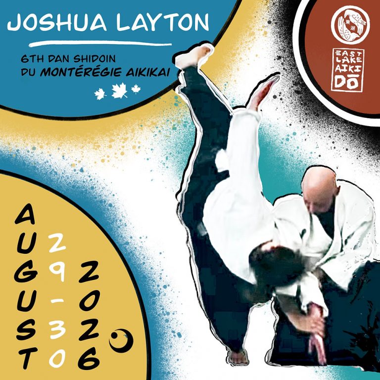 East Lake Aikido's Seminar August 29th - 30th, 2026